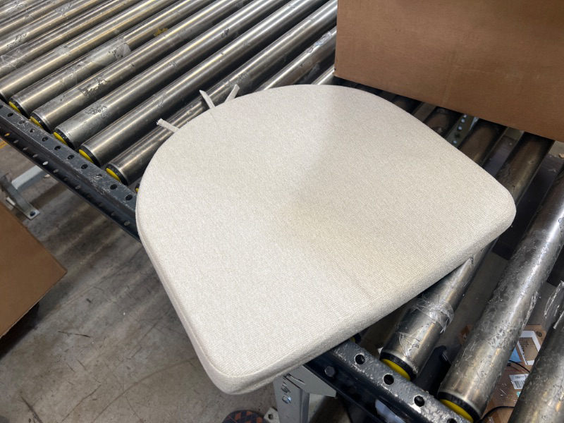 Photo 1 of 17x17 inch off-white seat cushion 