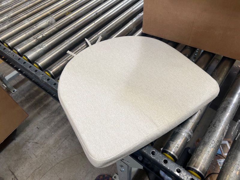 Photo 1 of 17x17 inch off-white seat cushion 