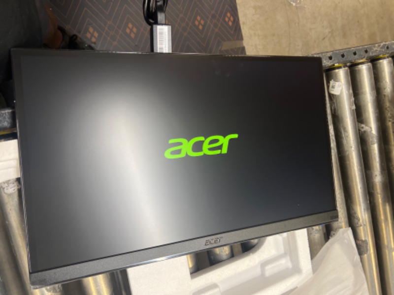 Photo 2 of Acer 21.5 Inch Full HD (1920 x 1080) IPS Ultra-Thin Zero Frame Computer Monitor (HDMI & VGA Port), SB220Q bi