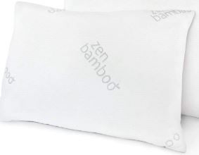 Photo 1 of Zen Bamboo Pillow for Sleeping - 19 x 34 Inches