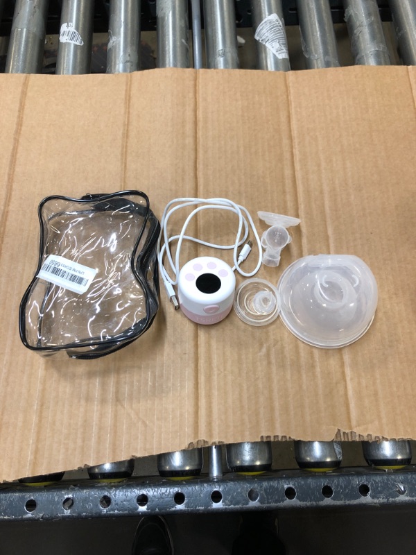 Photo 1 of Breast Pump Electric, TSRETE Wearable Breast Pump,Hands Free Breast Pump,Portable Breast Pump with 2 Modes,9 Levels,LCD Display,Memory Function Rechargeable Single Milk Extractor - 27mm Flange 27MM Pink-single
