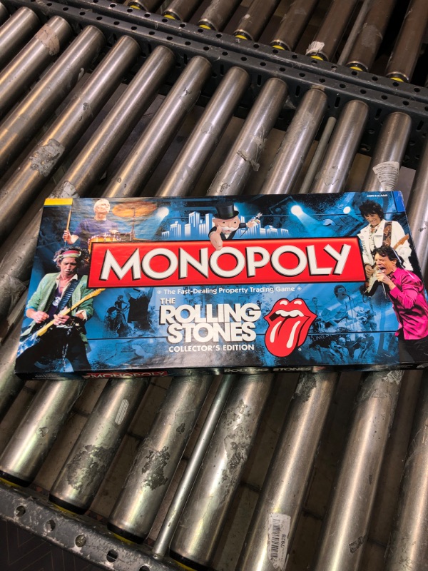 Photo 2 of Hasbro MonopolyÂ: The Rolling Stones Collector's Edition