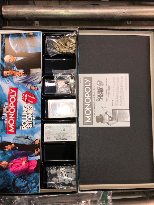 Photo 1 of Hasbro MonopolyÂ: The Rolling Stones Collector's Edition