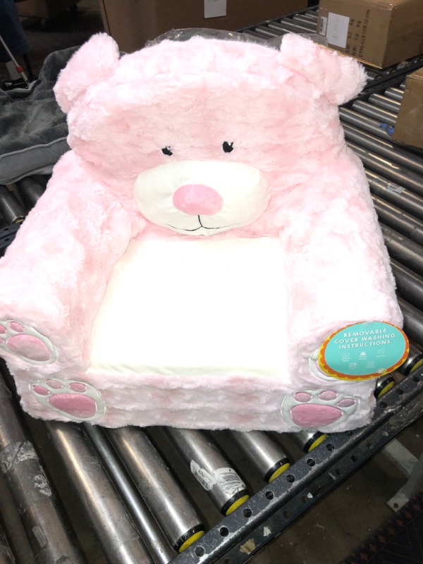 Photo 2 of Animal Adventure | Sweet Seats | Pink Bear Children's Plush Chair