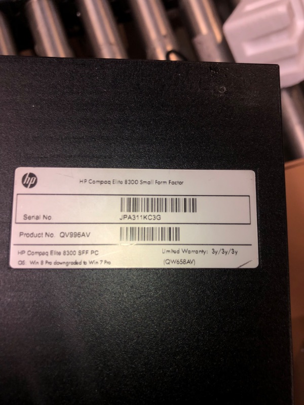 Photo 5 of HP 8300 Elite Small Form Factor Desktop Computer, Intel Core i5-3470 3.2GHz Quad-Core, 8GB RAM, 500GB SATA, Windows 10 Pro 64-Bit, USB 3.0, Display Port (Renewed)