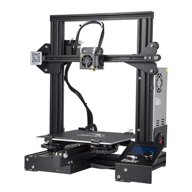 Photo 1 of Voxelab 3D Printer Aquila D1, Auto Leveling 3D Printer with 25-Point Precise Leveling, XY Axis Linear Guide, Metal Dual-Gear Direct Extruder Works with PLA/ABS/PETG/TPU Filaments, 9.25x9.25x9.84inch
