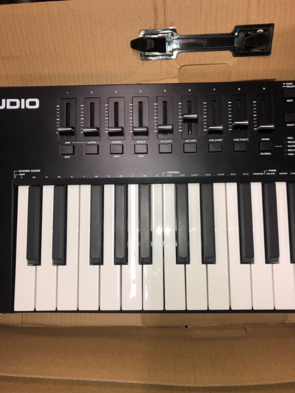 Photo 3 of MIDI Controller Bundle - 61-Key USB MIDI Keyboard Controller with Beat Pads, Sustain Pedal and Software Suite - M-Audio Oxygen Pro 61 and SP-2 61 Keys MIDI Keyboard