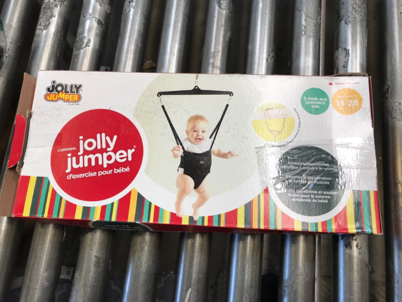 Photo 3 of Jolly Jumper - The Original Baby Exerciser with Super Stand for Active Babies that Love to Jump and Have Fun
