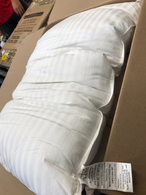 Photo 1 of 20"X36" 2 pack white pillows 