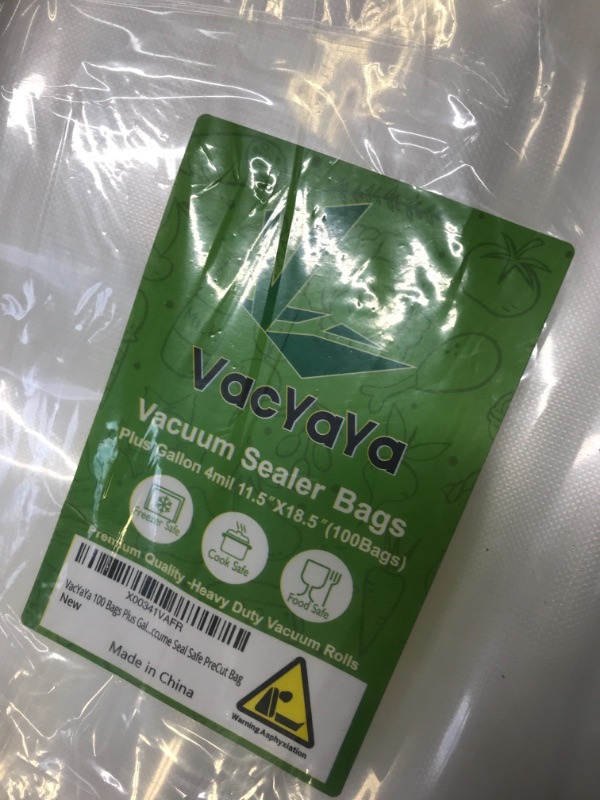 Photo 2 of 100 BAGS VACUUM SEALER BAGS 