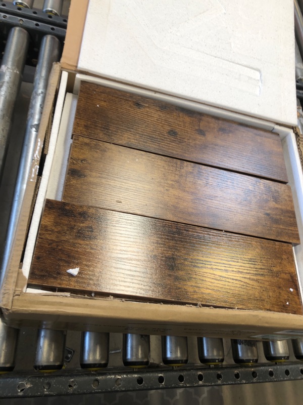 Photo 1 of rustic brown record holder