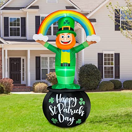 Photo 1 of 8FT ST PATRICK'S DAY INFLATABLE