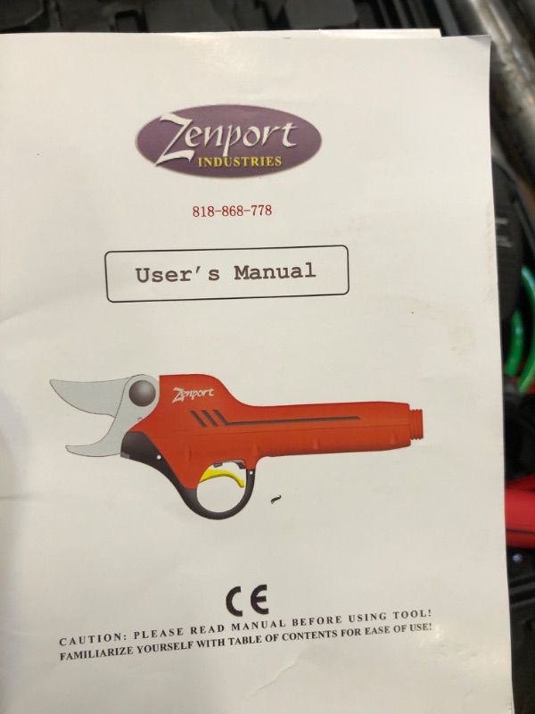 Photo 3 of Zenport EP3 ePruner 1.5-inch Cut Battery Powered Electric Pruner