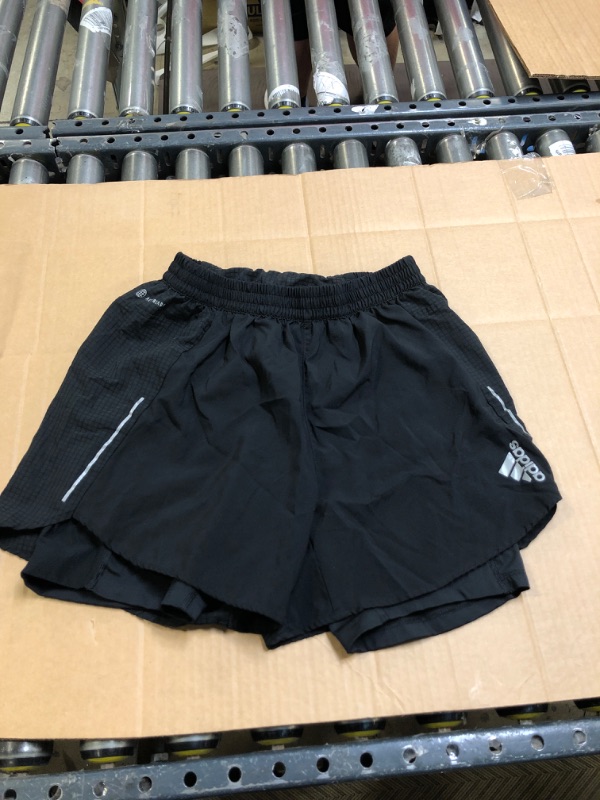 Photo 2 of adidas Men's Designed 4 Running Two-in-one Shorts Medium Black