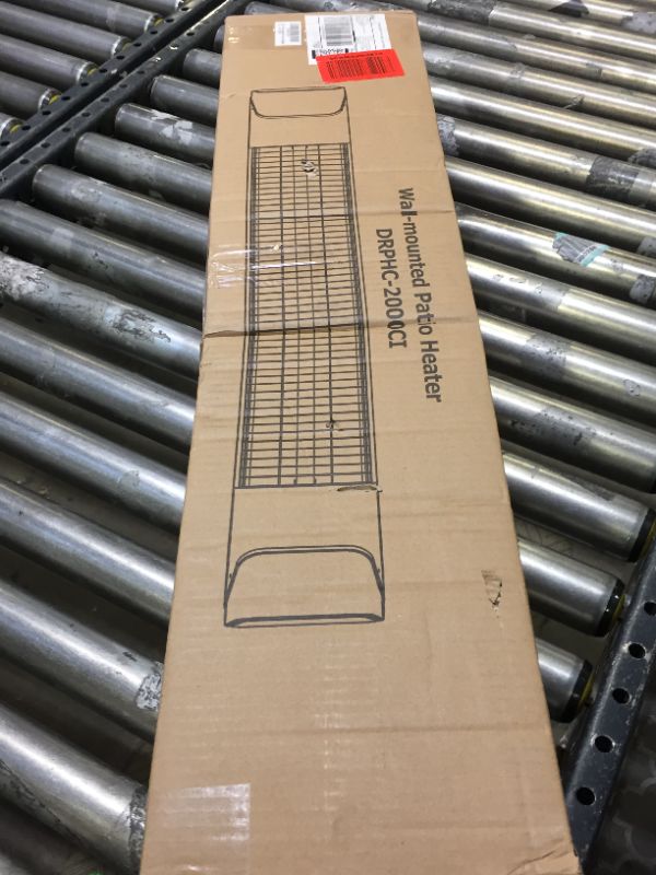 Photo 1 of Wall-Mounted Space Heater Electric, Remote Control, 1000/1500/2000W Adjustable Powers, 12 Hour Timer, Quiet Operation, Overheat Protection for Indoor Outdoor Home Office Extra Large