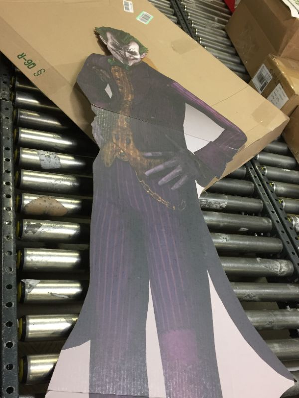 Photo 2 of Advanced Graphics The Joker Life Size Cardboard Cutout Standup - Batman: Arkham Asylum
