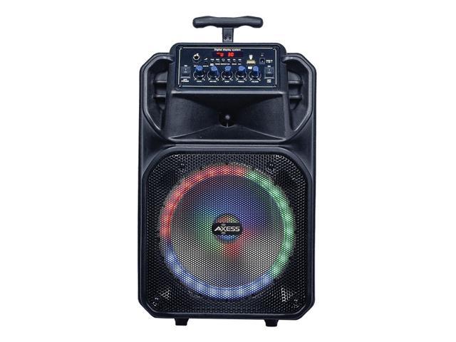 Photo 1 of AXESS PABT6038 - Party Speaker - for Portable Use - Wireless - Bluetooth - 2-way - Black
