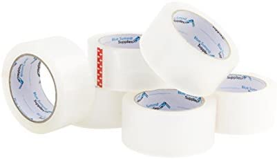 Photo 1 of 6 ( 2 " )  Packaging Tape, Clear Packing Tape Designed for Moving Boxes, Shipping, Office, and Storage, Commercial Grade