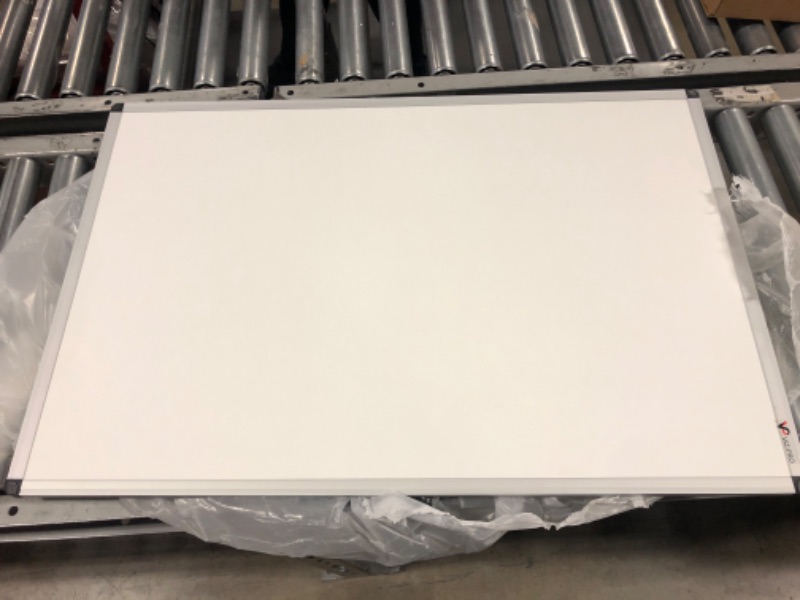 Photo 2 of VIZ-PRO Whiteboard Easel, 36 x 24 Inches, Portable Dry Erase Board Height Adjustable for School Office and Home