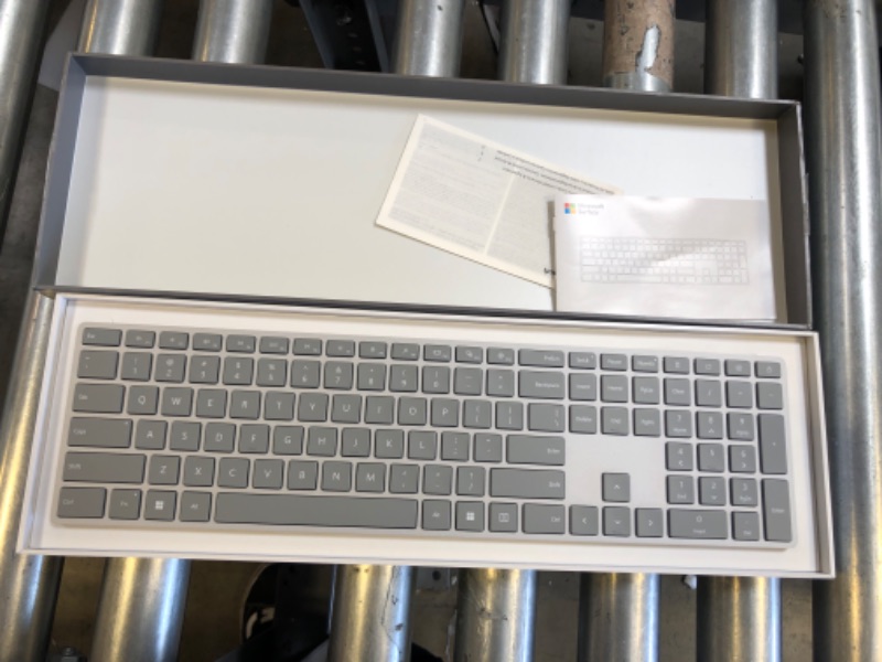 Photo 2 of Microsoft Surface Keyboard, WS2-00025, Silver