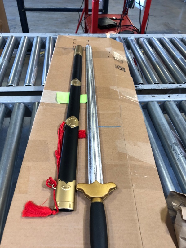 Photo 1 of 37 3/7" Chinese Tai Chi Foam Sword with Scabbard 32102