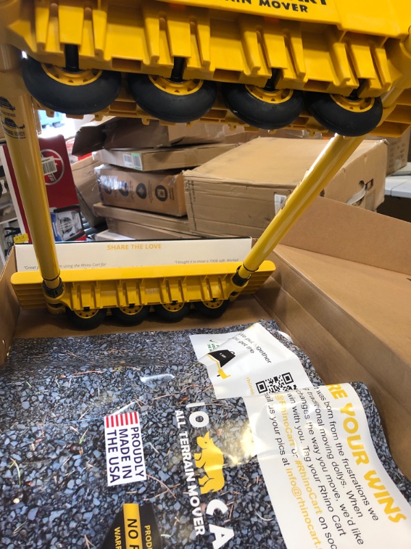 Photo 1 of All Terrain 1100 lbs. Capacity Moving Cart for Appliances and Furniture