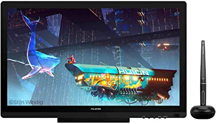 Photo 1 of HUION KAMVAS 20 Drawing Pen Display Graphics Monitor Tilt Function Battery-Free Stylus 8192 Pen Pressure - 19.5 Inches
