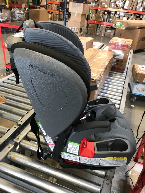 Photo 3 of Britax Grow with You ClickTight Plus Harness-2-Booster Car Seat, Jet Safewash Fabric ClickTight Plus Jet