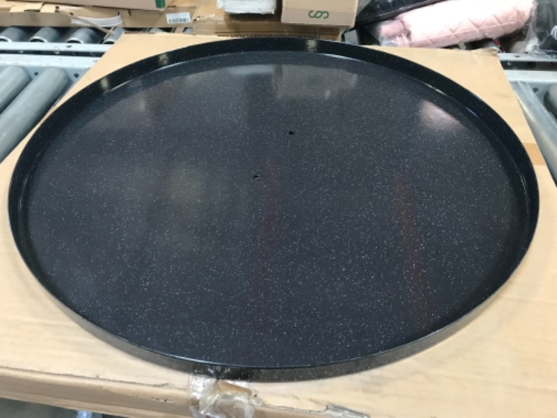 Photo 1 of \Round Fire Pit Burner Pan Fire Bowl with Burner Ring - Drop-in Style - Made of Stainless Steel
