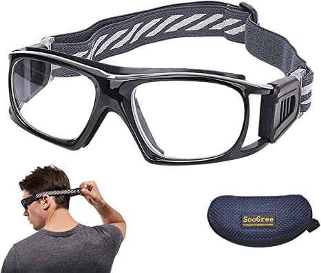 Photo 1 of 'N/A'' SooGree Sport Glasses for Men Women Basketball Football Sport Goggles Anti Fog Shock Collision Wearable Glasses
