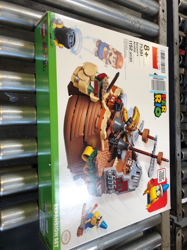 Photo 2 of LEGO Super Mario Bowser’s Airship Expansion Set 71391 Building Kit; Collectible Build-Display-and-Play Toy for Kids, New 2021 (1,152 Pieces) NEW 