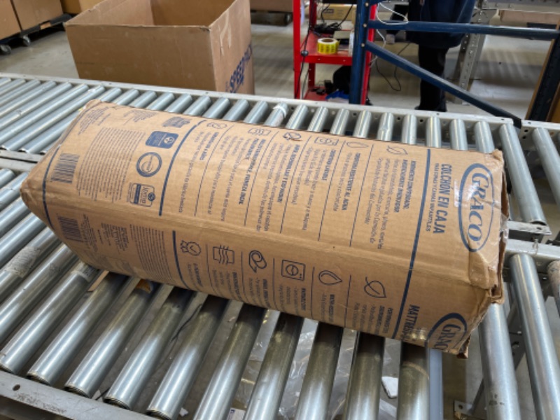 Photo 1 of Graco Premium Foam Crib & Toddler Mattress – GREENGUARD Gold and CertiPUR-US Certified, 100% Machine Washable, Breathable, and Water-Resistant Cover, Meets All Applicable Category Safety Standards