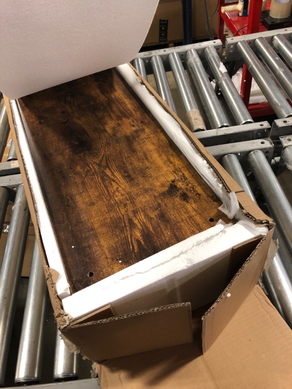 Photo 1 of Iwell Ladder Shelf, 5-Tier Bookcase, Ladder Bookshelf, Tall Bookcase, Display Storage Shelves for Living Room, Home Office, Rustic Brown