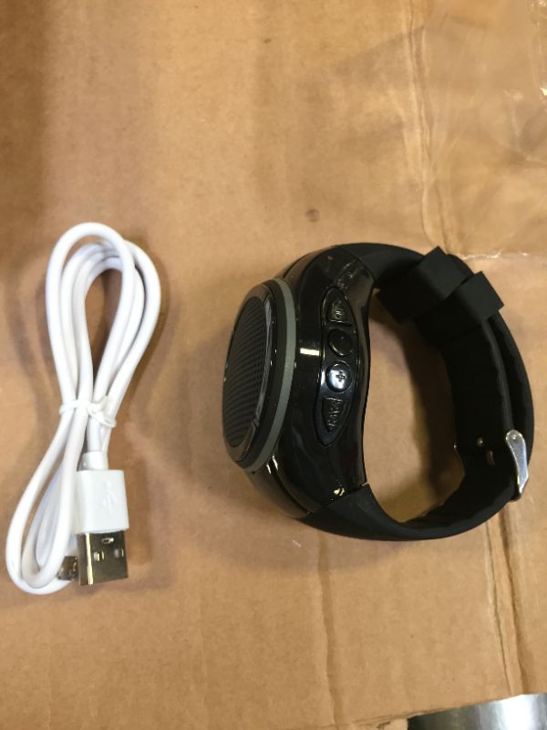 Photo 2 of Frewico X10 Wearable,Portable Bluetooth Speaker Watch,Cear Call Speakerphone,IPX5 Waterproof,TWS,SD Card Slot(Black)
