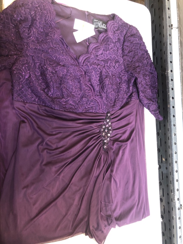 Photo 2 of Plus Size Embellished Empire-Waist Gown  SIZE 16W
