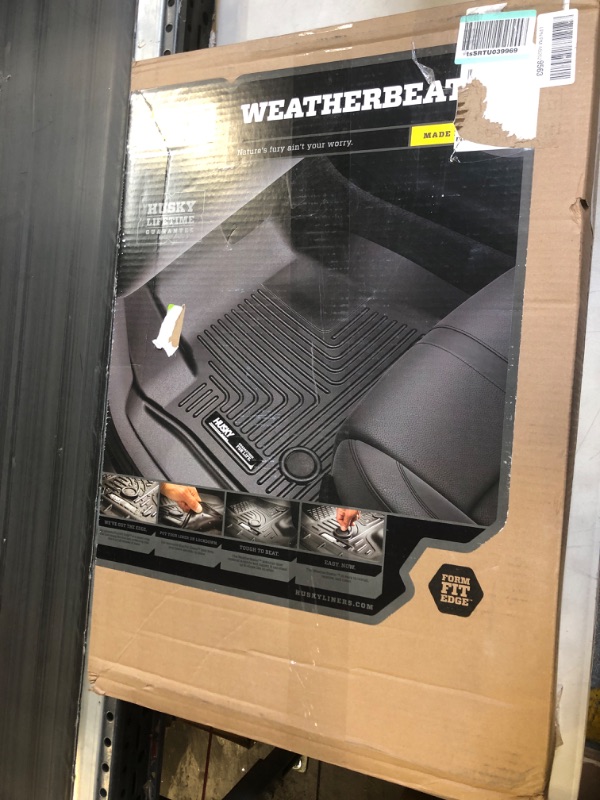 Photo 2 of Husky Liners Weatherbeater Series | Front & 2nd Seat Floor Liners | Black | 99001 | Fits 09-18 Ram 1500 (new body) Crew Cab,10-18 Ram 2500/3500 19-22 Ram 1500(Classic) w/automatic transmission