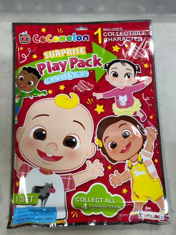 Photo 1 of COCOMELON SURPRISE PLAY PACK 