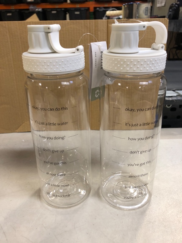 Photo 1 of 2Pack   Motivation Water Bottle 