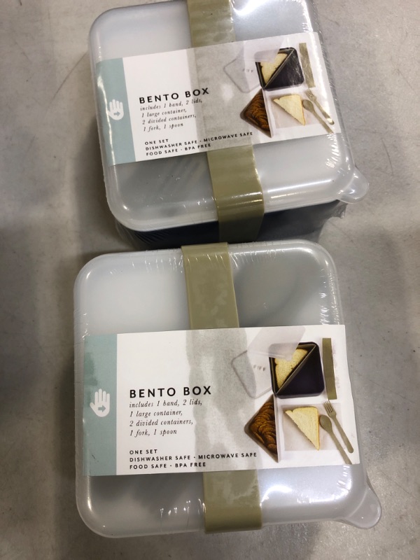 Photo 1 of 2Pack   Bento Box Set