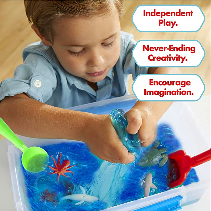 Photo 1 of Creative Kids Sense & Grow Sensory Slime Tray Sea Life Play Kit NEW