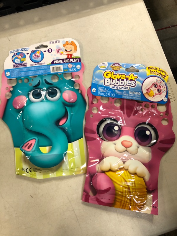 Photo 1 of 2Pack---Glove-A-Bubbles Wave & Play Bundle