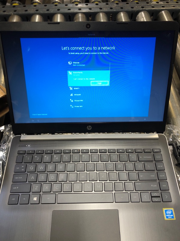 Photo 3 of HP Notebook 14-cf1010ds, Intel Pentium Gold 5405U, 4 GB DDR4 RAM, 64 GB eMMC, 14" Diagonal HD Touchscreen Display Laptop, Windows 10 Home in S Mode (Renewed)