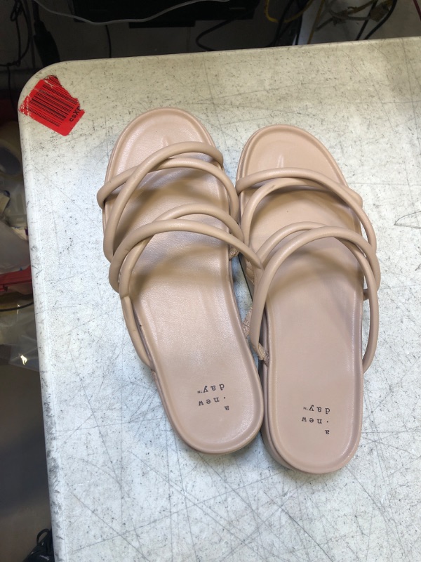 Photo 1 of Dark pink sandals SIZE 8.5