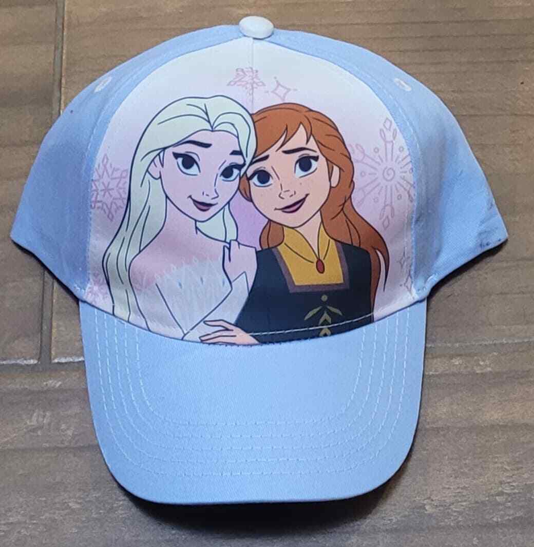 Photo 1 of Disney Frozen Anna Elsa Sisters Kid Youth Baseball Cap Hat Blue Adjustable
