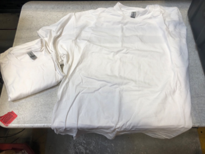 Photo 1 of 2 PACK WHITE SHIRTS 
SIZE 2XLARGE 