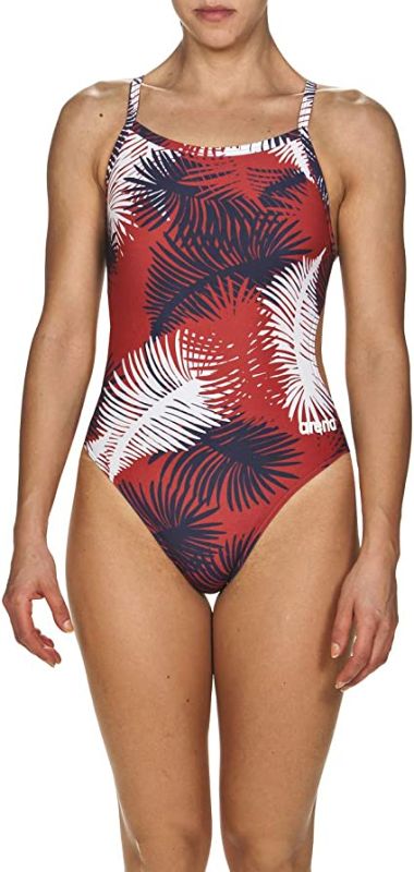 Photo 1 of Arena Women's Palm Forest Challenge Back MaxLife One Piece Swimsuit SIZE 26
