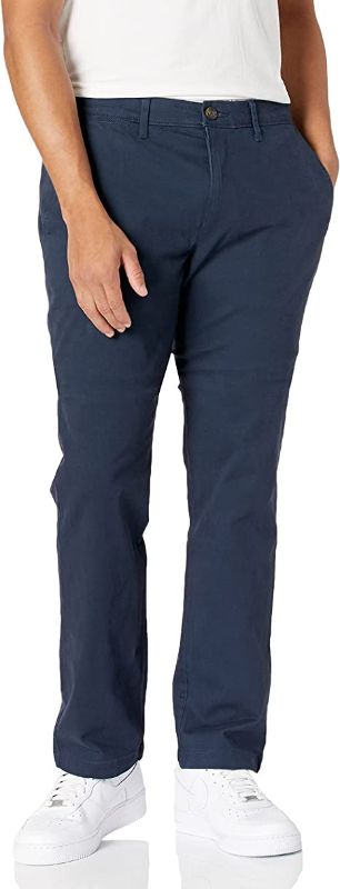 Photo 1 of Amazon Essentials Men's Athletic-Fit Casual Stretch Chino Pant SIZE 40 W X 29L 