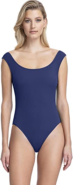 Photo 1 of Gottex Women's Off The Shoulder One Piece Swimsuit SIZE 6
