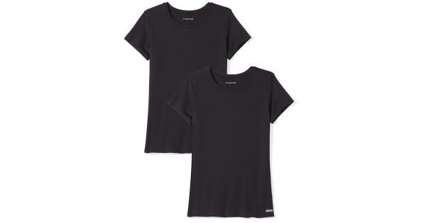 Photo 1 of AMAZON ESSENTIAL UNISEX BLACK T SHIRTS 2 PAIR 