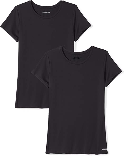 Photo 1 of Amazon Essentials Women's Tech Stretch Short-Sleeve Crewneck T-Shirt SIZE XL 